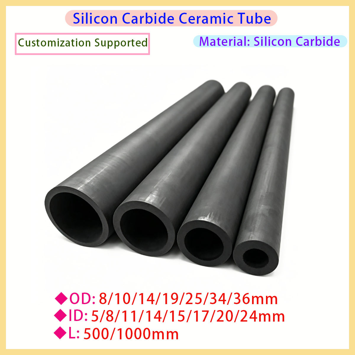 Pipe Freeze Spray - Tige solide en carbure de silicium