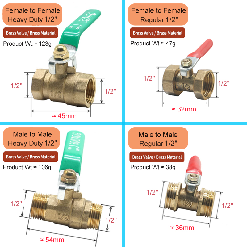 Raccord de vanne à bille en la - Compression Fitting Brass avis et prix