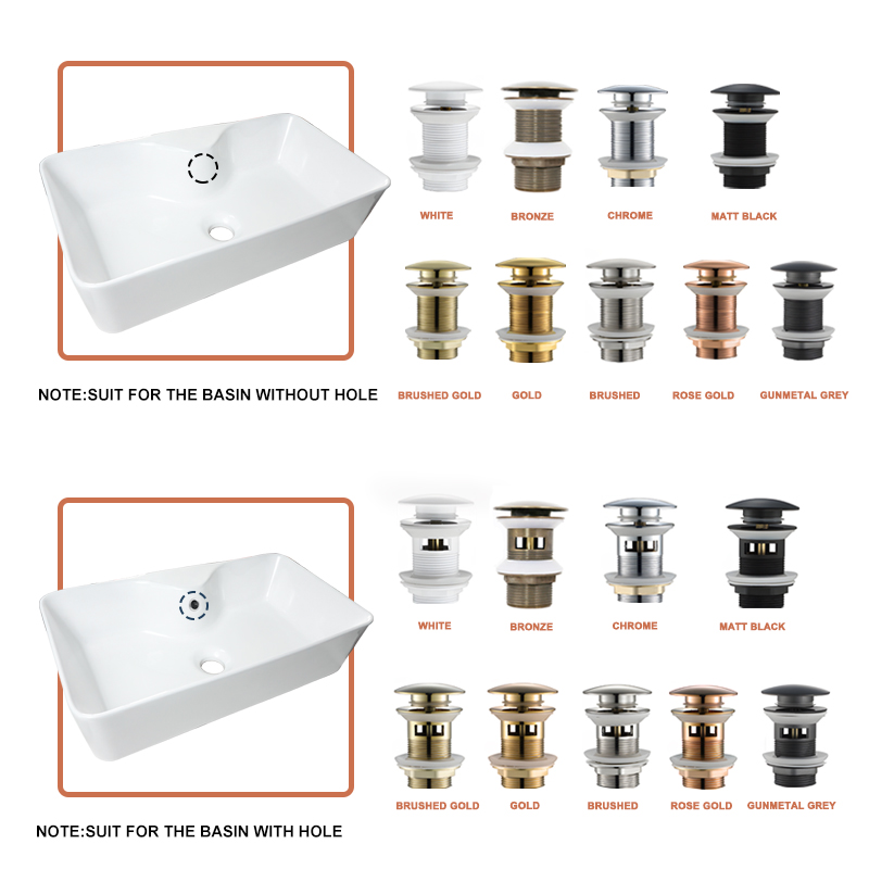 Bouchon de lavabo noir pour sa - Overflow Pipe Clip avis et prix