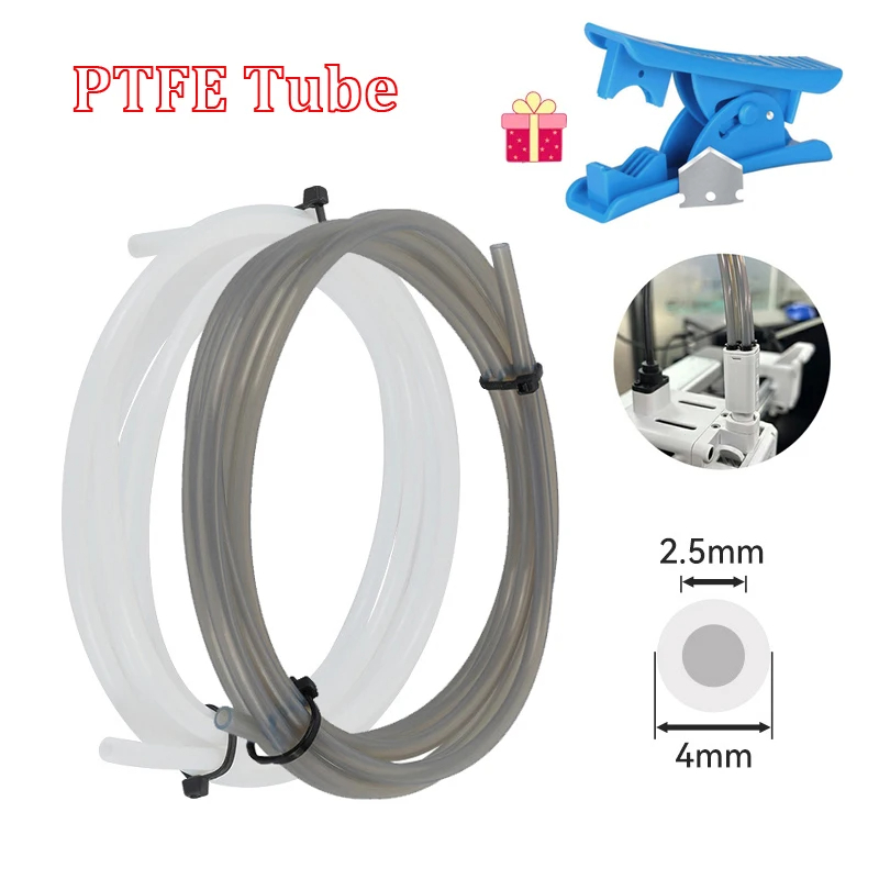 Tube PTFE Bambu Lab 2,5 mm 4 m - Ptfe Tape Thread avis et prix