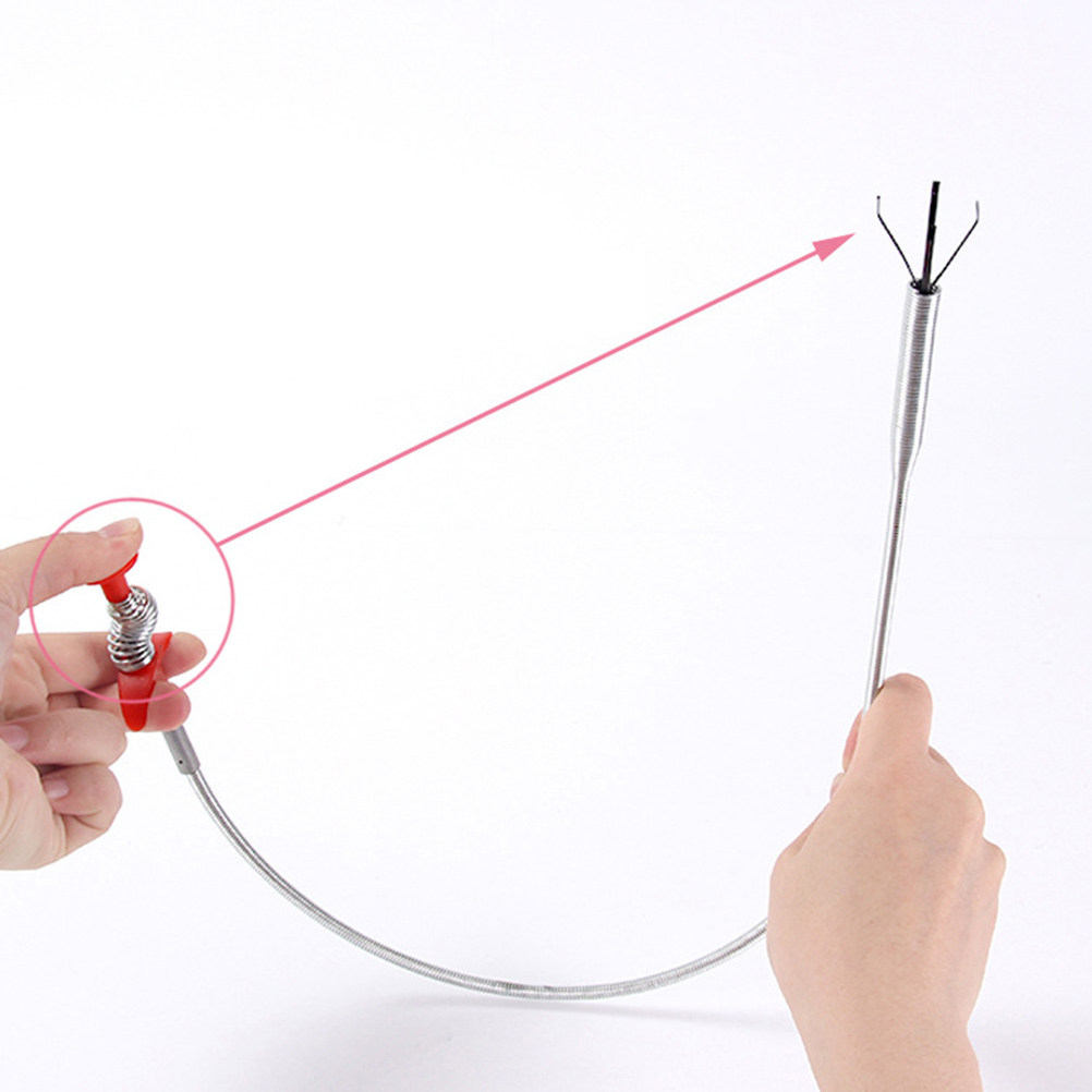 4 pièces : Outil de dragage po - Drain Snake Flexible avis et prix