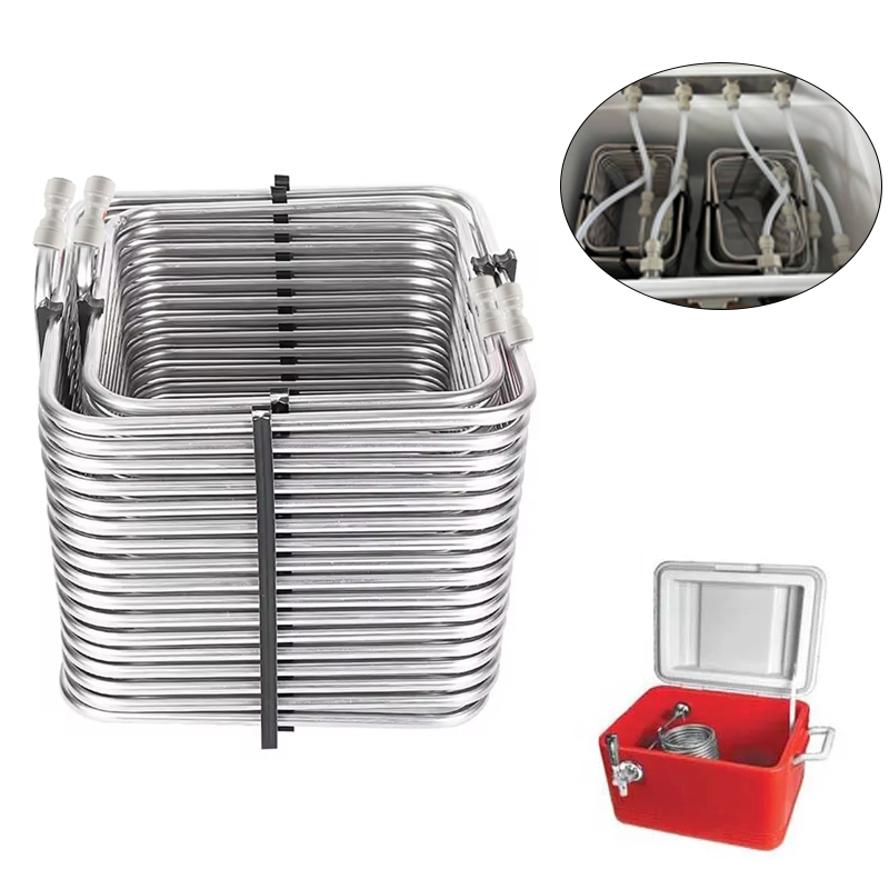 Bobines carrées en acier inoxy - Push Fit Connector avis et prix
